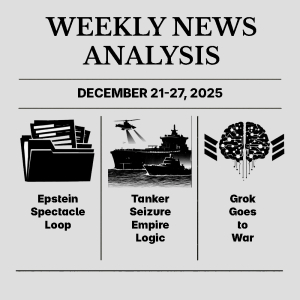 Weekly News Analysis - December 21-27, 2025 (Week 51)