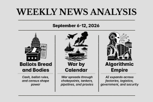 Weekly News Analysis - September 6-12, 2026 (Week 36)