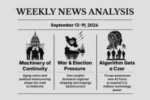 Weekly News Analysis - September 13-19, 2026 (Week 37)