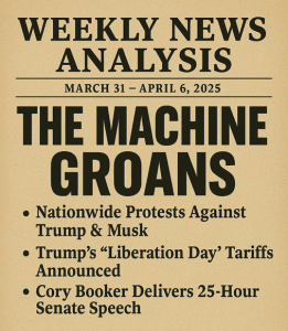 Weekly News Analysis - March 31 – April 6, 2025 (Week 14)