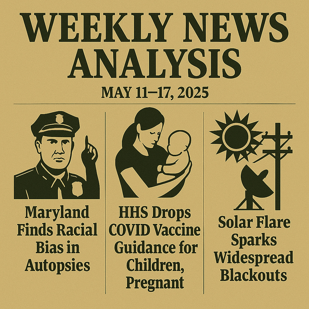 Weekly News Analysis 2025 Week 20